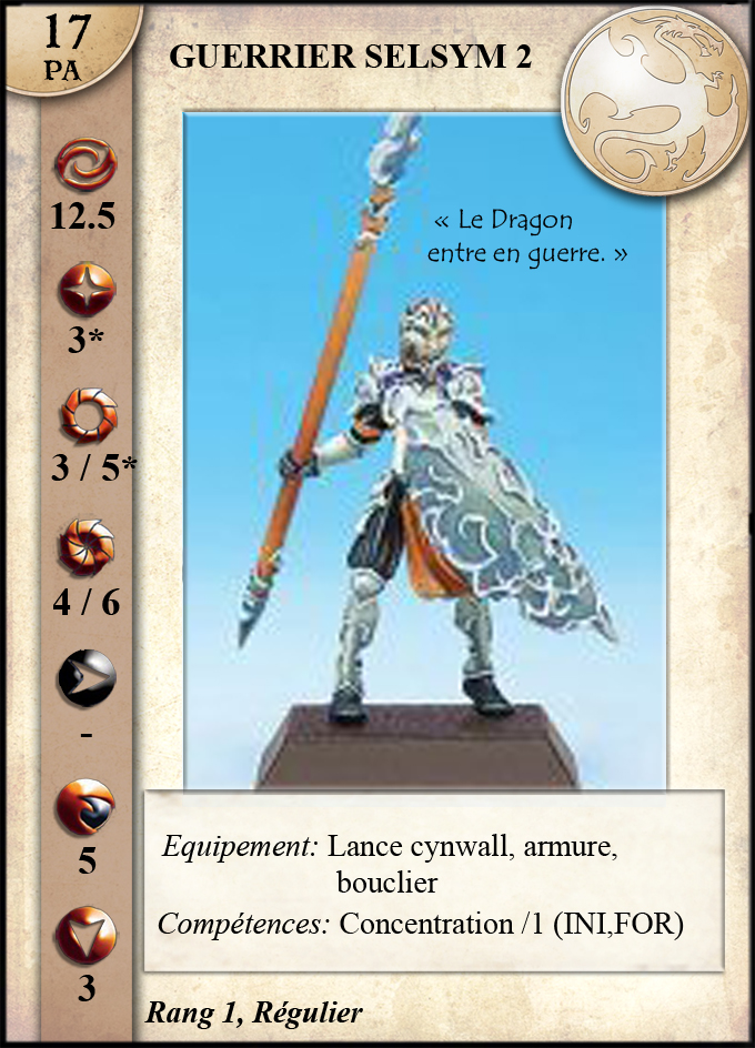 Guerrier Selsÿm 2 (Lance)